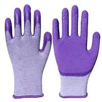 womens garden gloves latex foam s size non slip breathable wear resistant durable planting loose soil construction sites