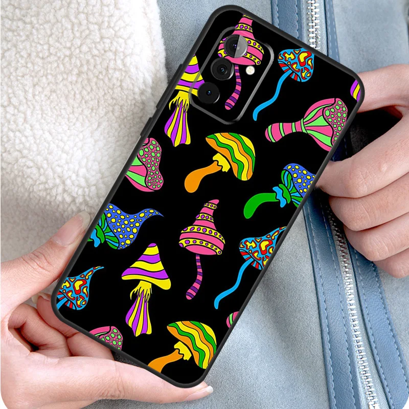 Волшебный гриб инопланетянин Триппи чехол для телефона Samsung Galaxy A15 A25 A35 A55 A54 A34 A14 A13