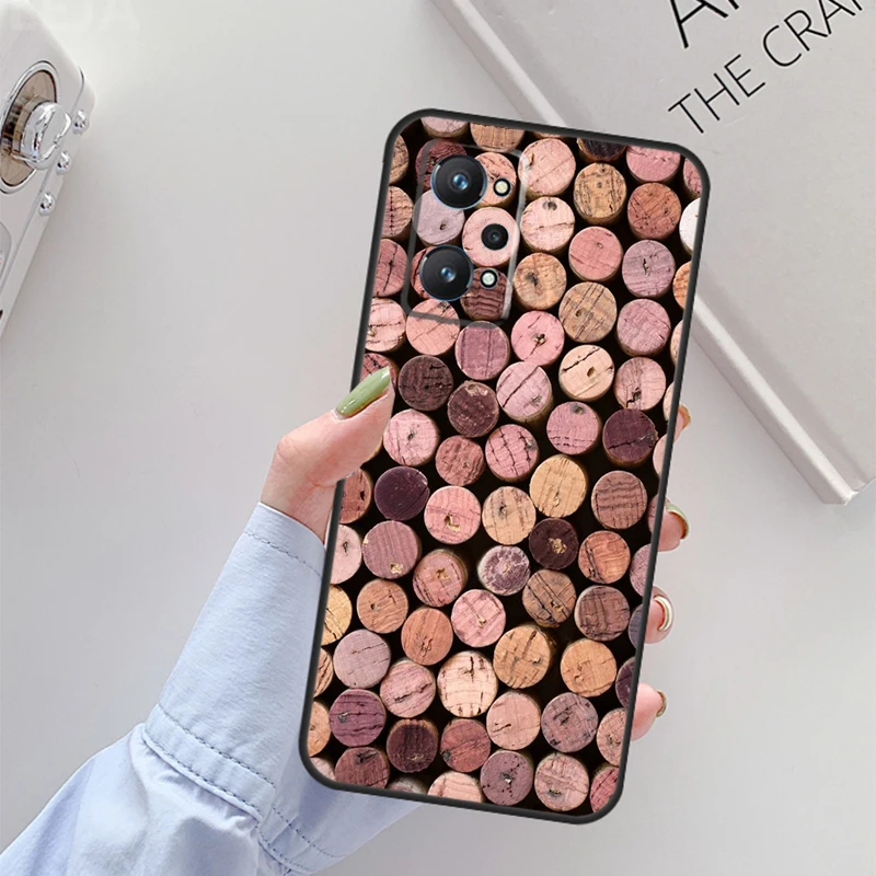 Wine Corks Textures For OnePlus 9 Pro 10 Pro 8T 9R Nord2 Case For Realme GT 2 Pro Neo 2 3 9i 8i 8 9 Pro Cover images - 6