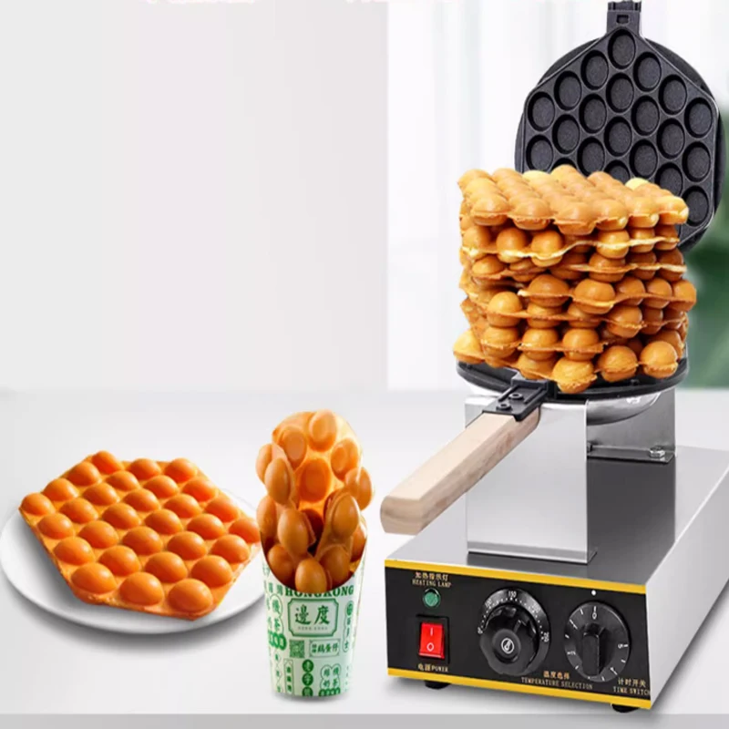 220 В Коммерческая электрическая антипригарная машина для приготовления вафель
