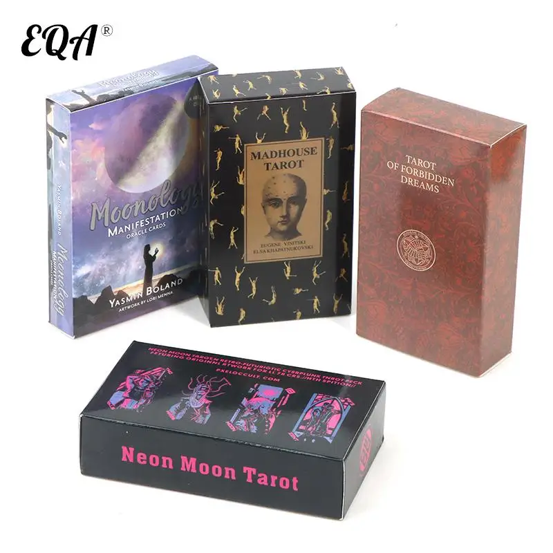 

Neon Moon Tarot Fate Divination Board Game Tarot And A Variety Of Tarot Options Deck With Tuck Box Tarot Cards