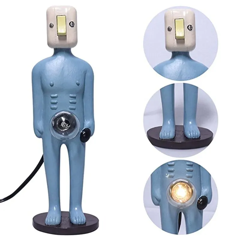 

Body Bulbs Little Glowing Figures Resin Lamp Funny Male And Female Human Body Lamp USB Night Light Creative Valentine's Day Gift