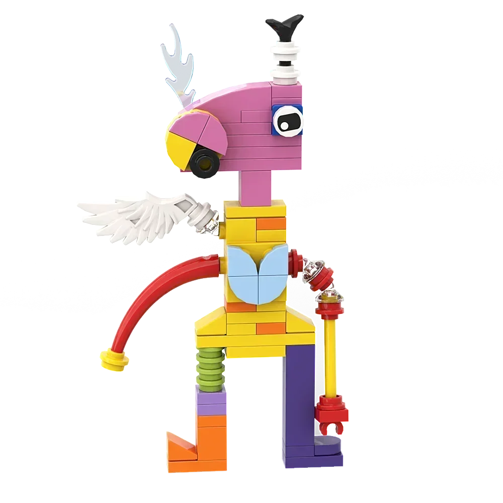 Gobrick MOC удивительные цифровые цирковые кирпичи модель фигурка клоуна помни