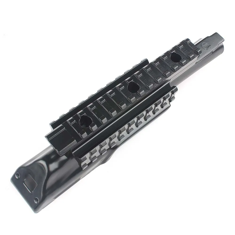 Тактическая система крепления Tactical AK47 Tri-rail Mount Integral Rail Picatinny Weaver Base Handguard Quad Receiver Top Cover Scope.