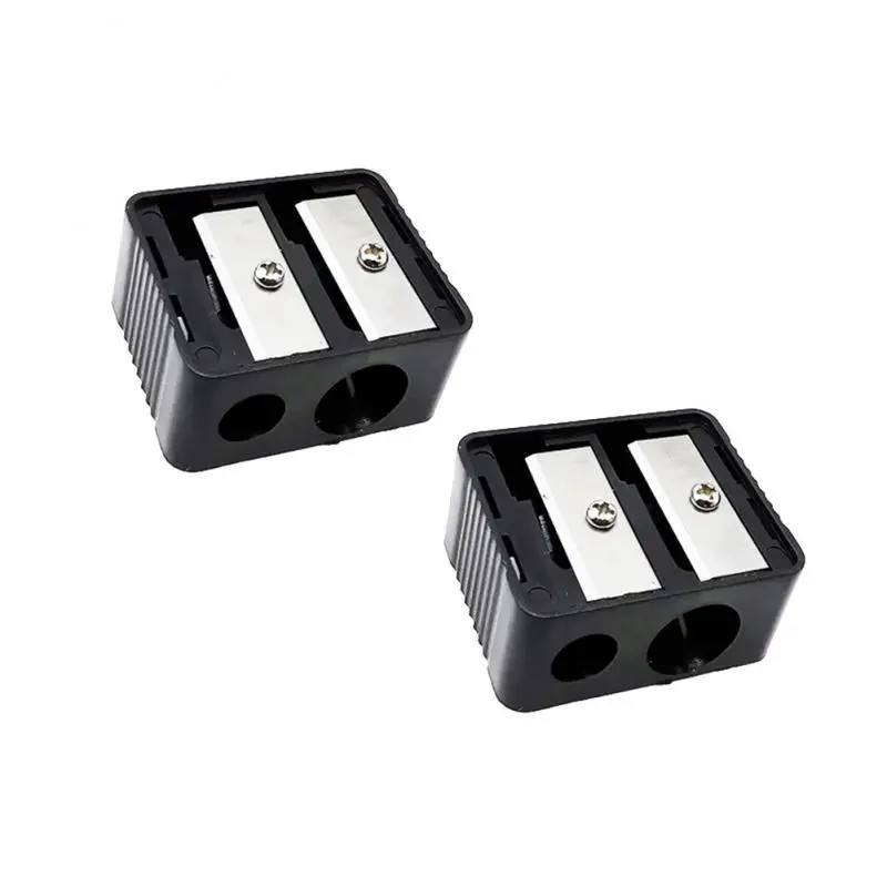 Точная помада с двойными отверстиями для бровей косметические карандаши точилка