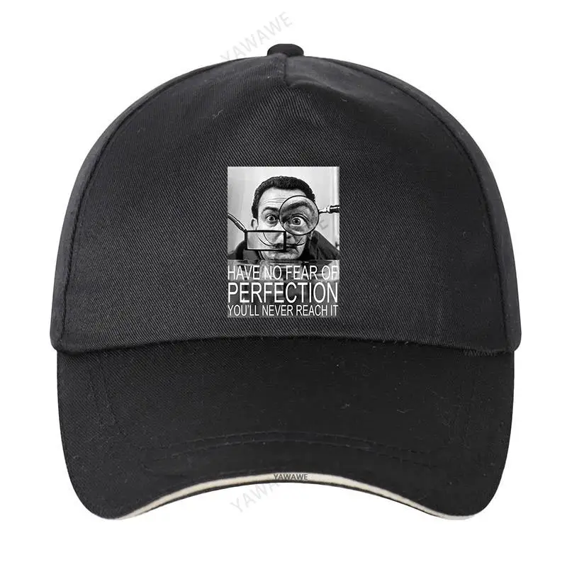 

Baseball Caps hat black men Baseball Caps Salvador Dali Photo Portrait Surrealism Dali unisex teens cotton snapback cap