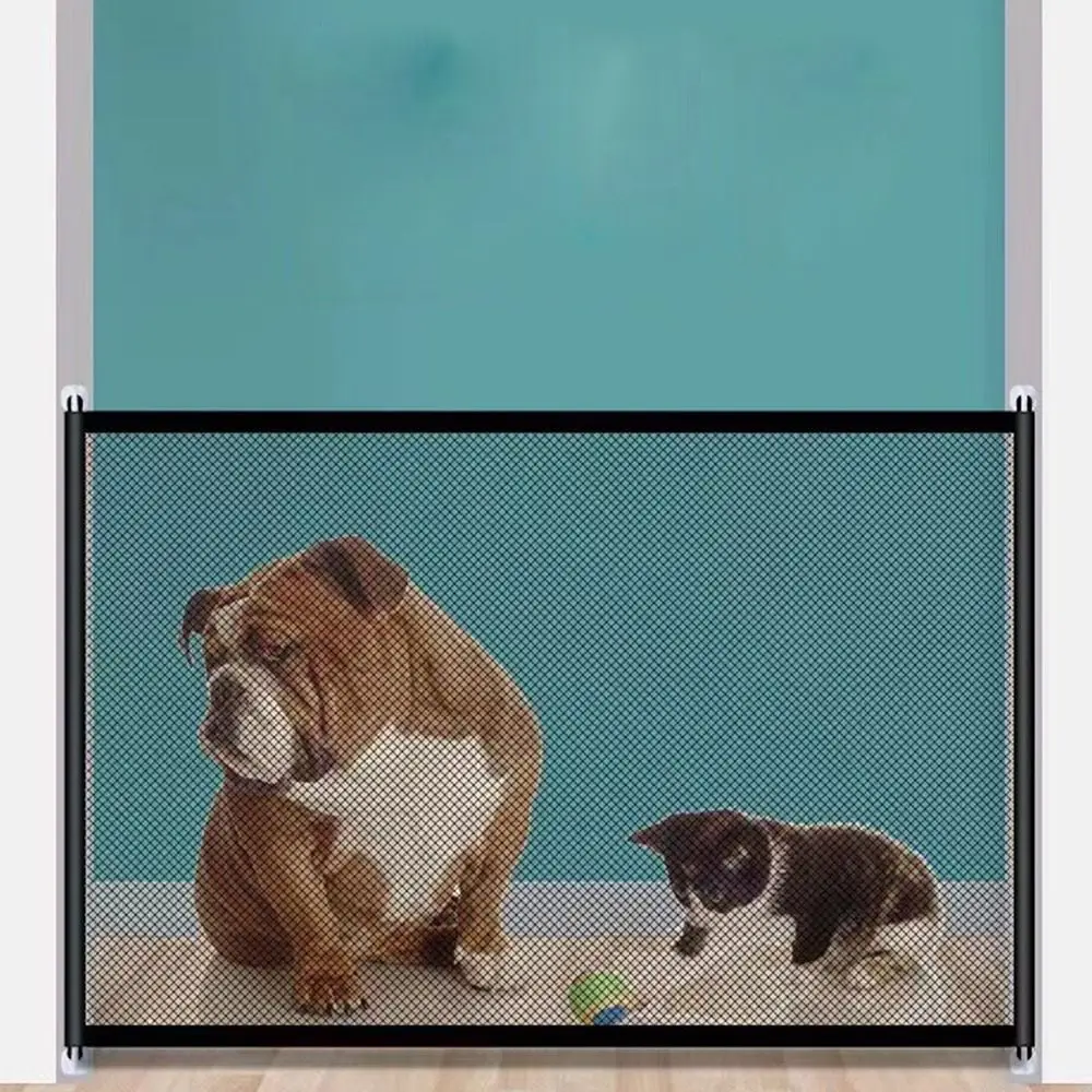 

Baby Barrier Fences Home Security Folding Mesh Separation Gate Children Stairs Protection Safety Supplies For Dogs