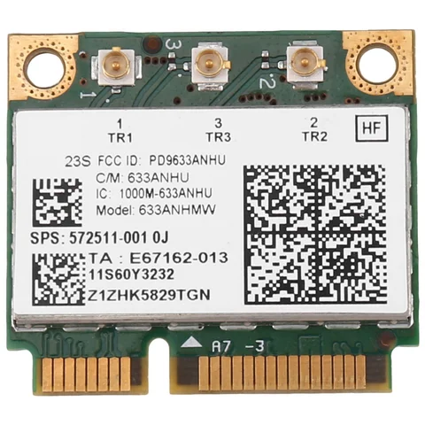Беспроводная Wi-Fi карта 6300AGN 633ANHMW Mini Pcie карта 802.11A/G/N 2,4G + 5,0 ГГц для Lenovo Thinkpad T410 T420 T430 X220 Y460