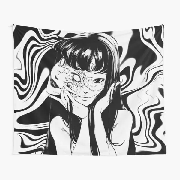 

Гобелен Junji Ito Tomie, красивое покрывало с принтом, домашнее полотенце для гостиной, цветной коврик для занятий йогой, подвесной Дорожный Коври...