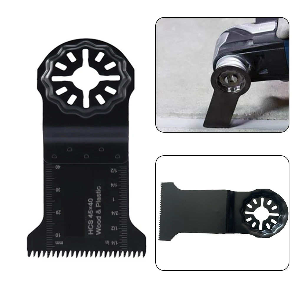 

1PC 45mm Universal Oscillating Multi Tool Saw Blade For Metal Wood Cutting MKT For Cutting Soft Metal Wood Plastic Opening