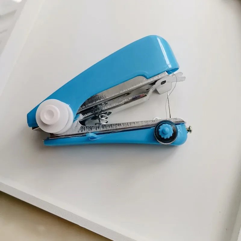 Портативная мини-швейная машина простой ручной инструмент для шитья ткани