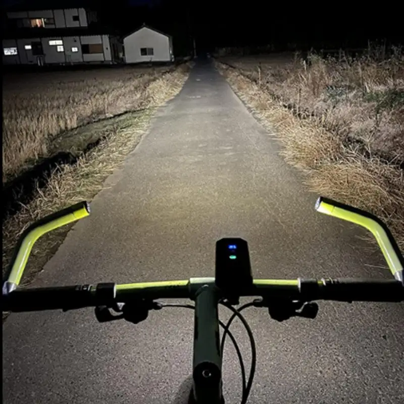 

Durable Riding Accessories Usb Charging Bike Lights Low Power Consumption Three Light Bicycle Headlights 1200 Lumens Headlight