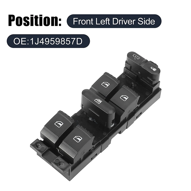 Главный боковой выключатель окна питания 1J4959857D замена для Passat 1999-2005