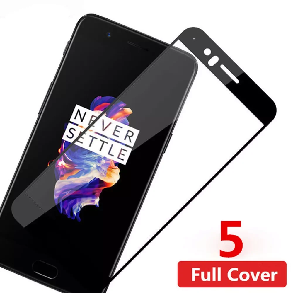 

full cover for oneplus 7 7T pro tempered glass protective film for oneplus 6 6T 5 5T phone screen protector on glass smartphone