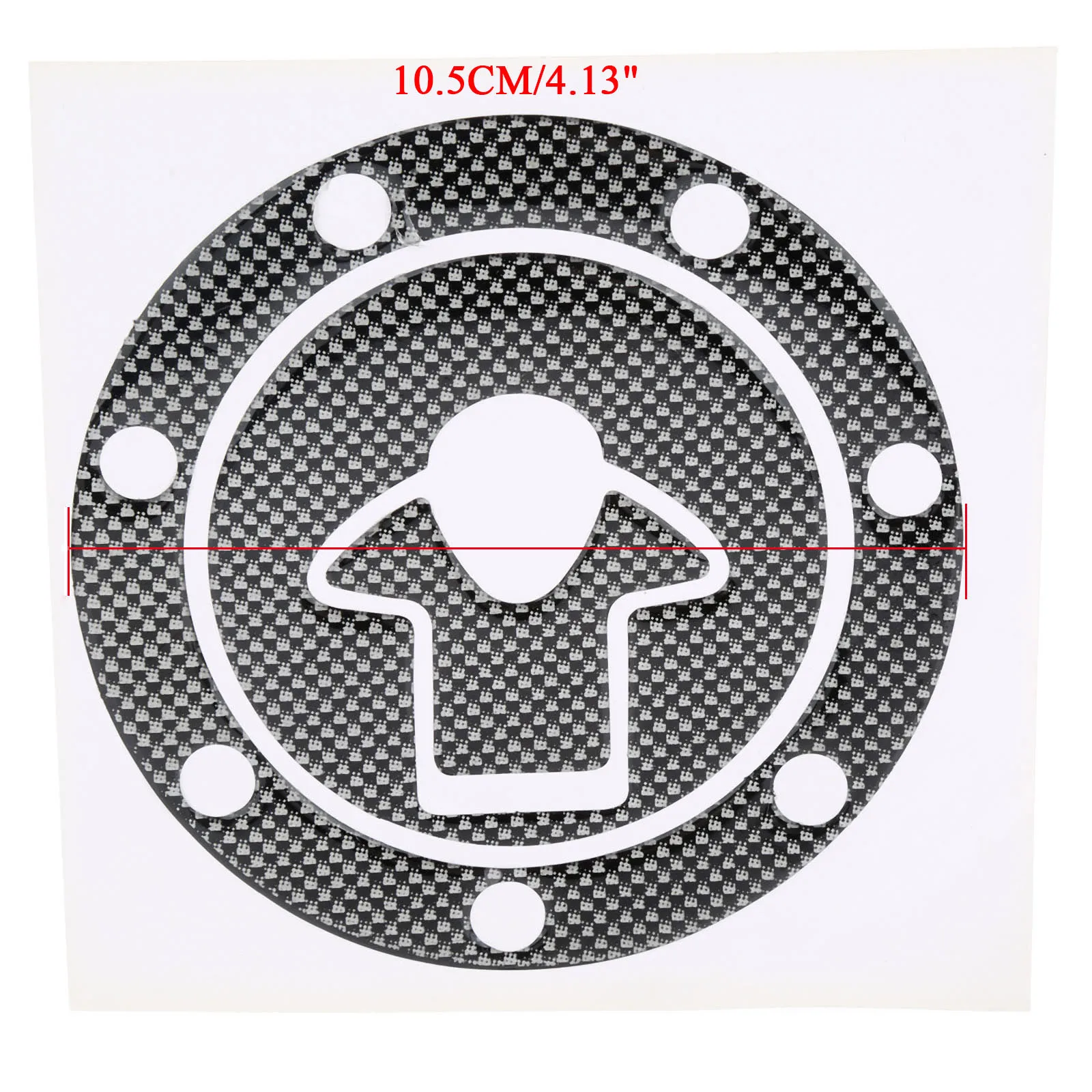 

Motorcycle Fuel Gas Tank Protector Pad Sticker Oil Cap Cover Decal for Honda CBR 600 F2 F3 F4 VFR 400 RR RVF 400 NSR-PGM VTR 250