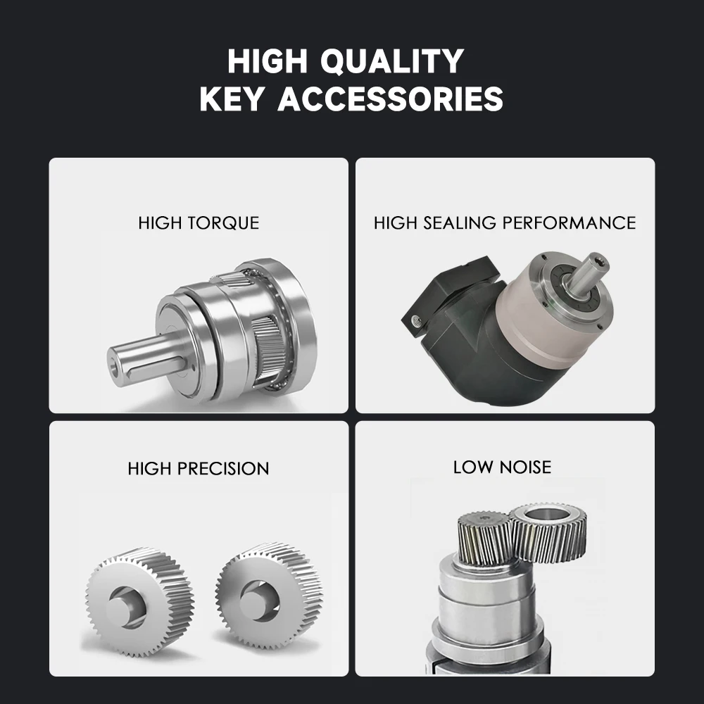 Угол редуктора скорости Высокоточный планетарный редуктор серии EVL Подходит для
