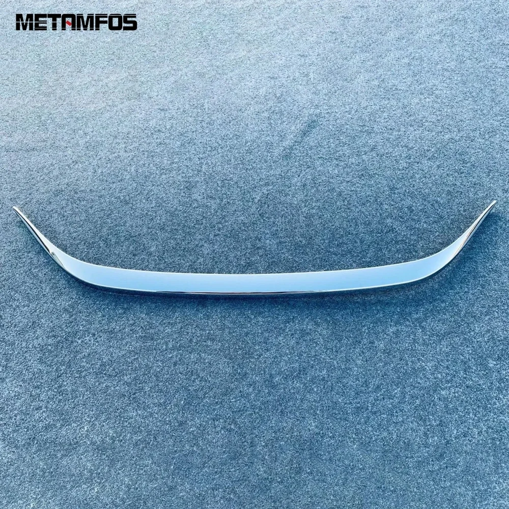 Для Lexus NX 250 350 350H 450H 2021-2023 2024 хромированная передняя крышка капота верхняя решетка