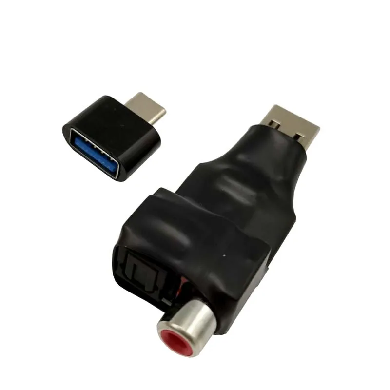 

USB To Digital Optical Coaxial Output USB To SPDIF For DAC Decoder Board USB A T1101