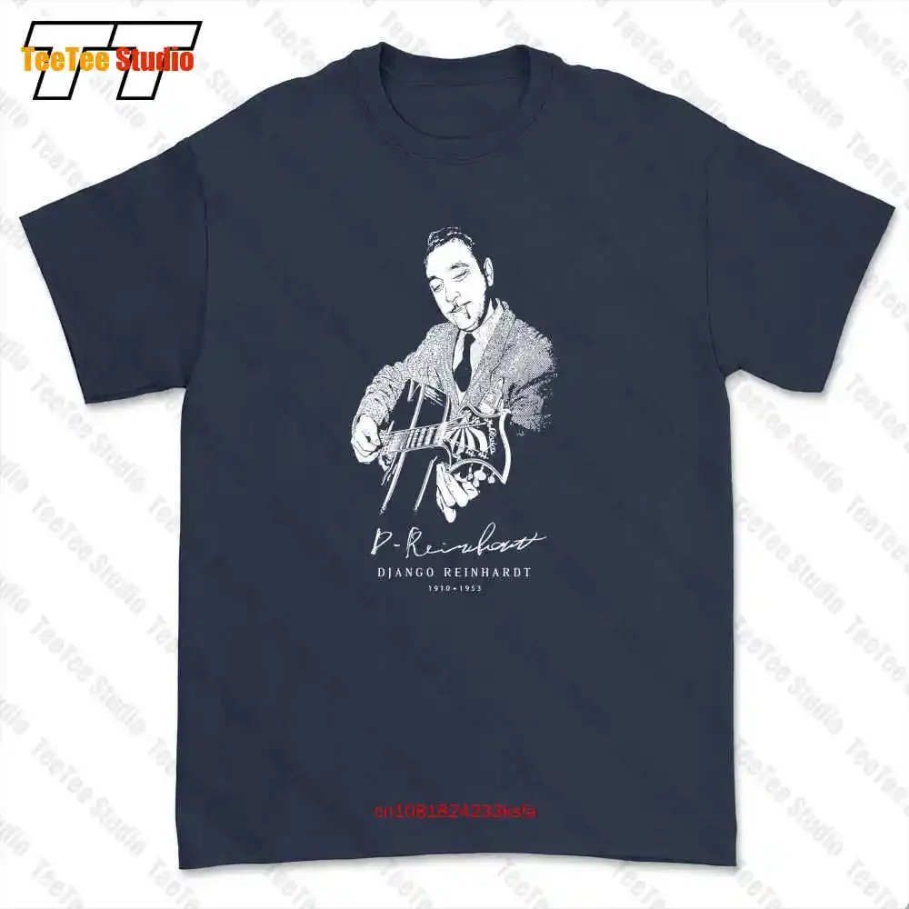 Django Reinhardt Jazz Musicians Logo T-shirt Tee BXR7