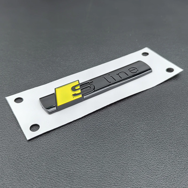 

3d ABS S Line Logo S Line Значок на крыло автомобиля Боковая наклейка для Audi A1 A3 A4 A5 A6 A7 S3 S4 S5 S6 S7 S8 TT Q3 Q4 Q5 Q7 Аксессуары