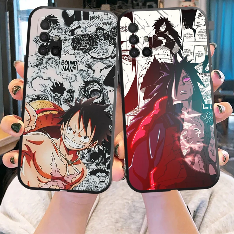 

Japan Anime One Piece Phone Cases For Samsung S20 FE S20 Lite S8 Plus S9 Plus S10 S10E S10 Lite M11 M12 S21 Ultra ShockProof