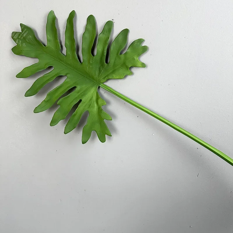 Искусственные растения 2 шт. мягкий клей Весенние листья дождя цветочное