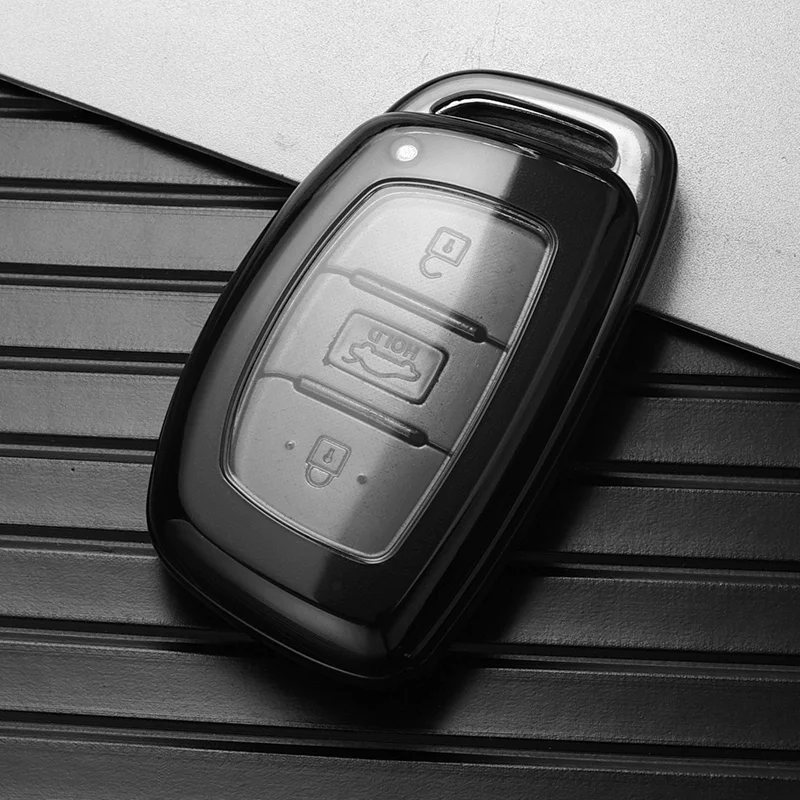 

Чехол для автомобильного ключа из ТПУ для Hyundai Tucson Sonata Fe Creta ix25 ix35 ix45 i10 i20 i30 i40 Verna Solaris Mistra Elantra Accent