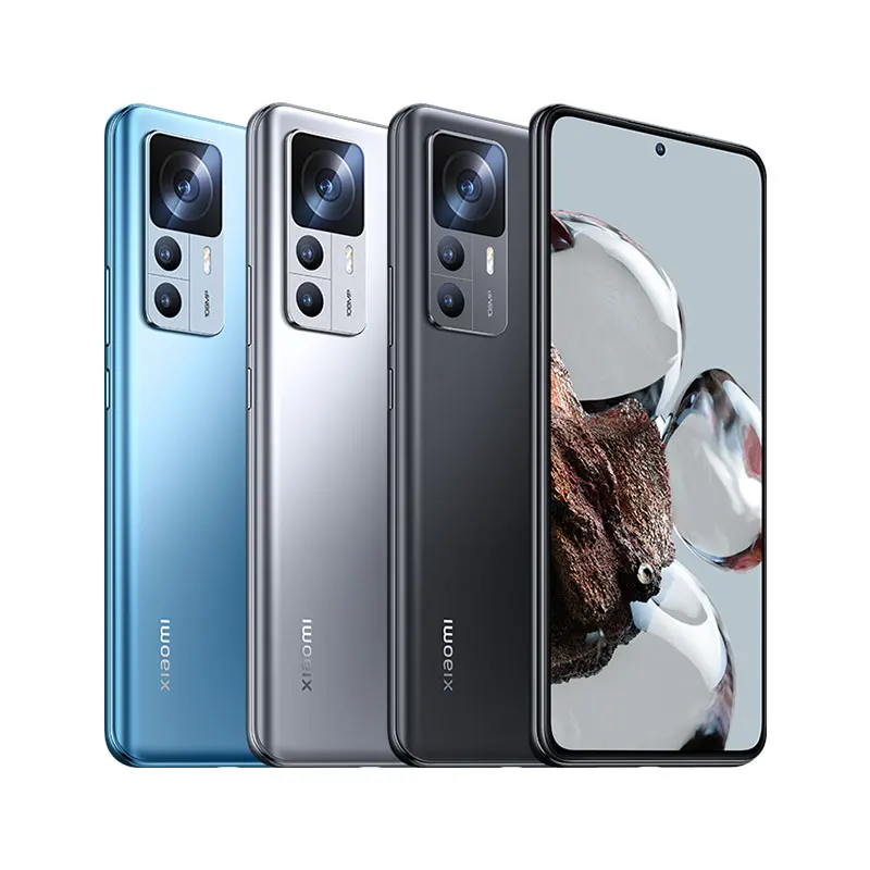 Global Version Xiaomi 12T Smartphone 128GB/256GB MediaTek Dimensity 8100-Ultra 108MP Camera 120Hz Display 120W