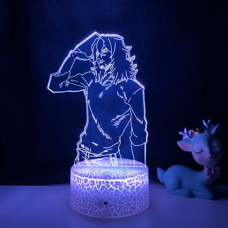 

Anime My Hero Academia 3d Lamp Shota Aizawa Figure Light for Bedroom Decor Child Kids Birthday Gift Manga Lamp My Hero Academia