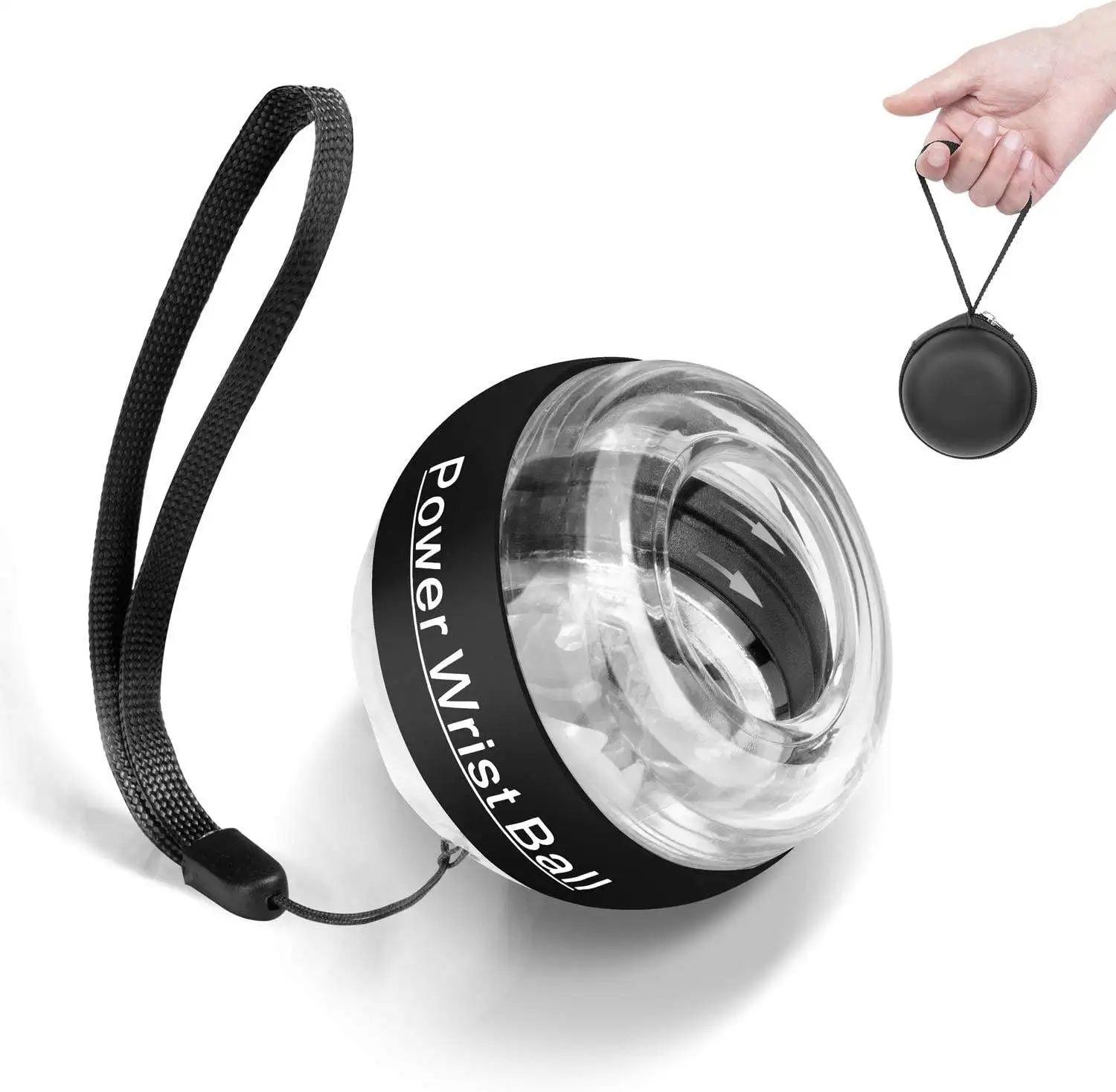 

Power Gyroscope Ball,Wrist Strengthener and Forearm Exerciser for Arm Fingers Wrist