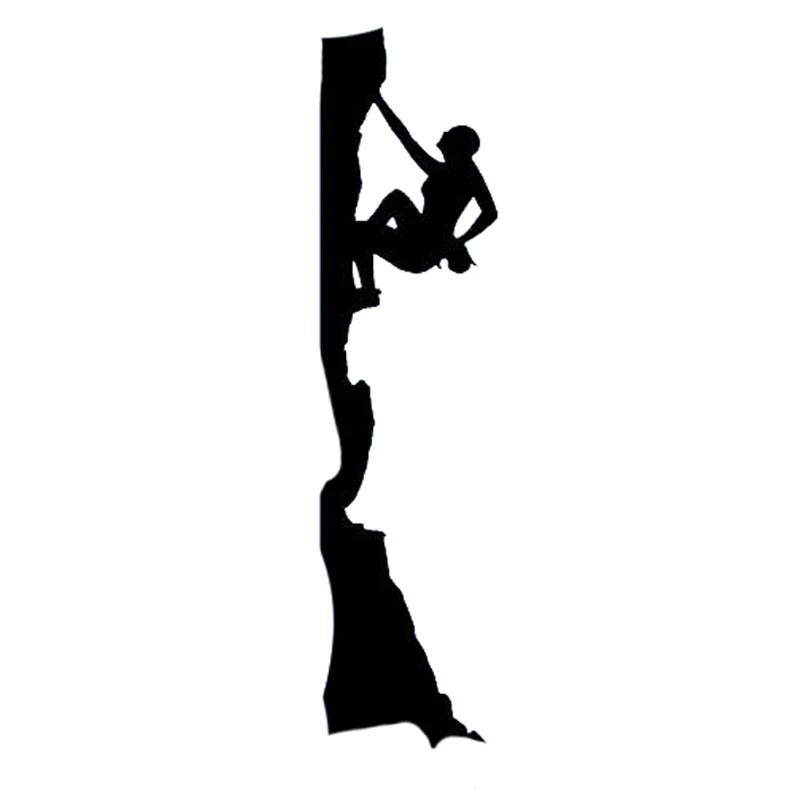 

OFK Fashion Mountain Climbing Hobby Extreme Sports Car Stickers Vinyl Decal.