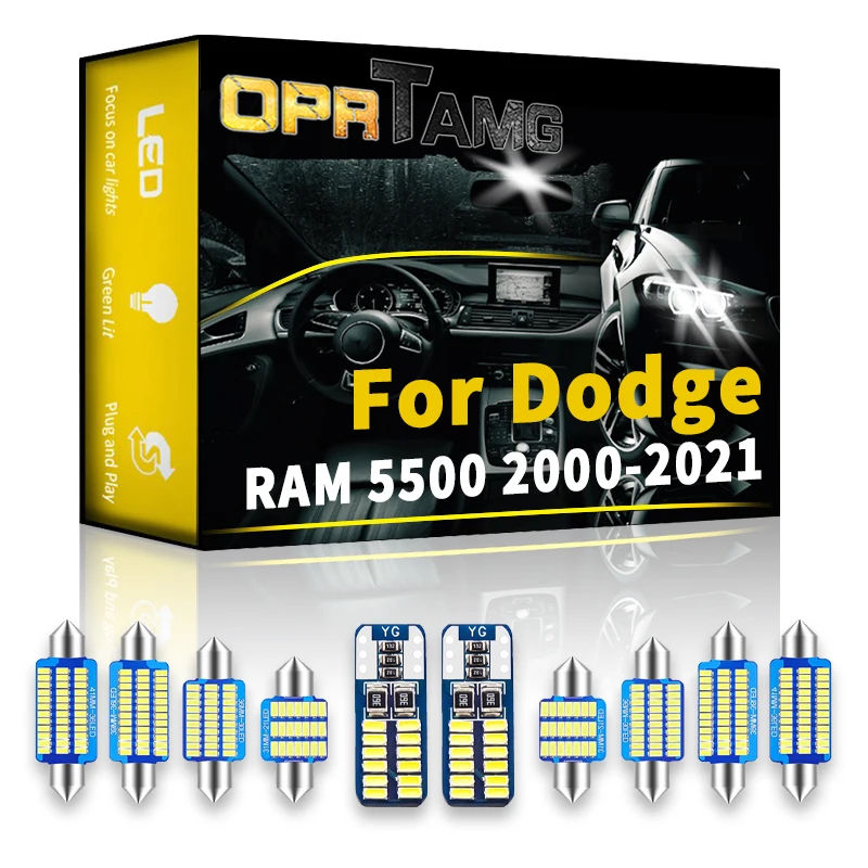 

OPRTAMG лампочка для салона автомобиля для Dodge RAM 5500 2000 2001 2002 2003 2004 2005 2006 2007 2008 2009 2010 2011 2012 2021-Автомобильные изделия
