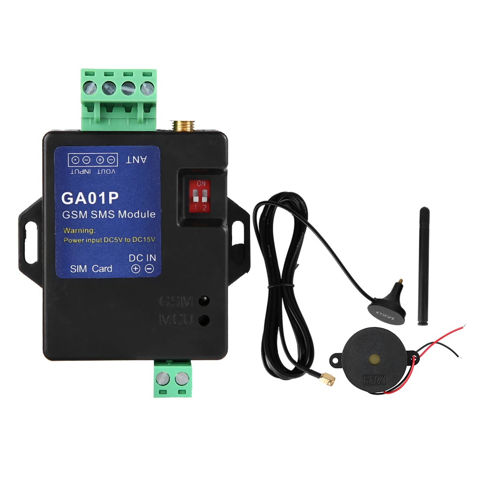 

GA01P GSM Mini Smart Remote Power Failure Alert SMS Call Alarm Security GSM