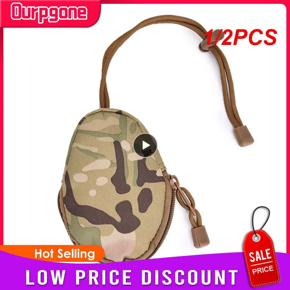 

1/2PCS Simple Multifunction Key Case Practical Fashion Skin Friendly Outdoor Sports Solid Sports Accessories Storage Bag