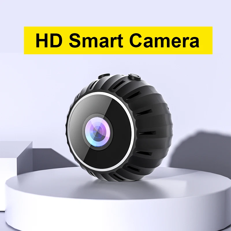 

Wireless Mini Camer Nanny Video Security Cam with Night Vision and Motion Detection Built-in Battery Technology for Monitor Baby