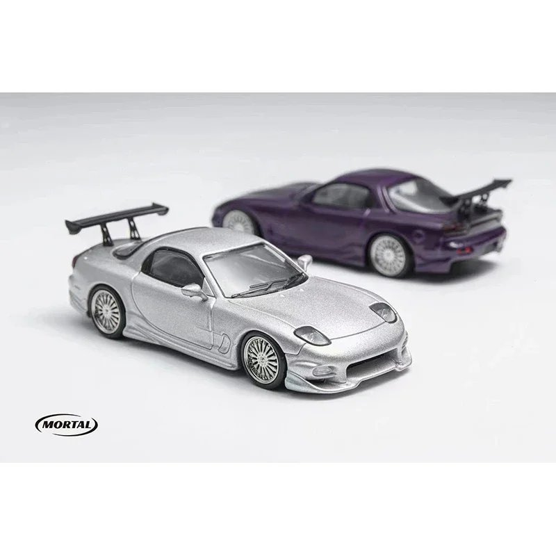 Mortal 1:64 RX7 FD3S Veilside Fortune FNF DOM`S литая под давлением диорама модель автомобиля