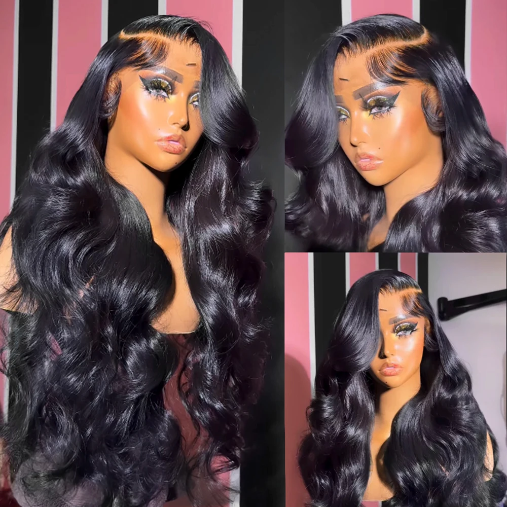 

13x6 HD кружевной передний al парик, волнистые человеческие волосы, парики для женщин 13x 4, кружевной передний парик из человеческих волос, предварительно выщипанные