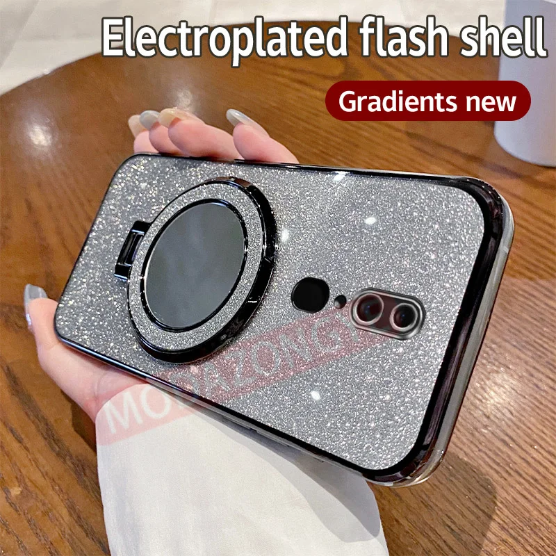 Для OPPO F11 чехол мягкий силиконовый гальванический TPU CPH1913 CPH1911 для телефона с