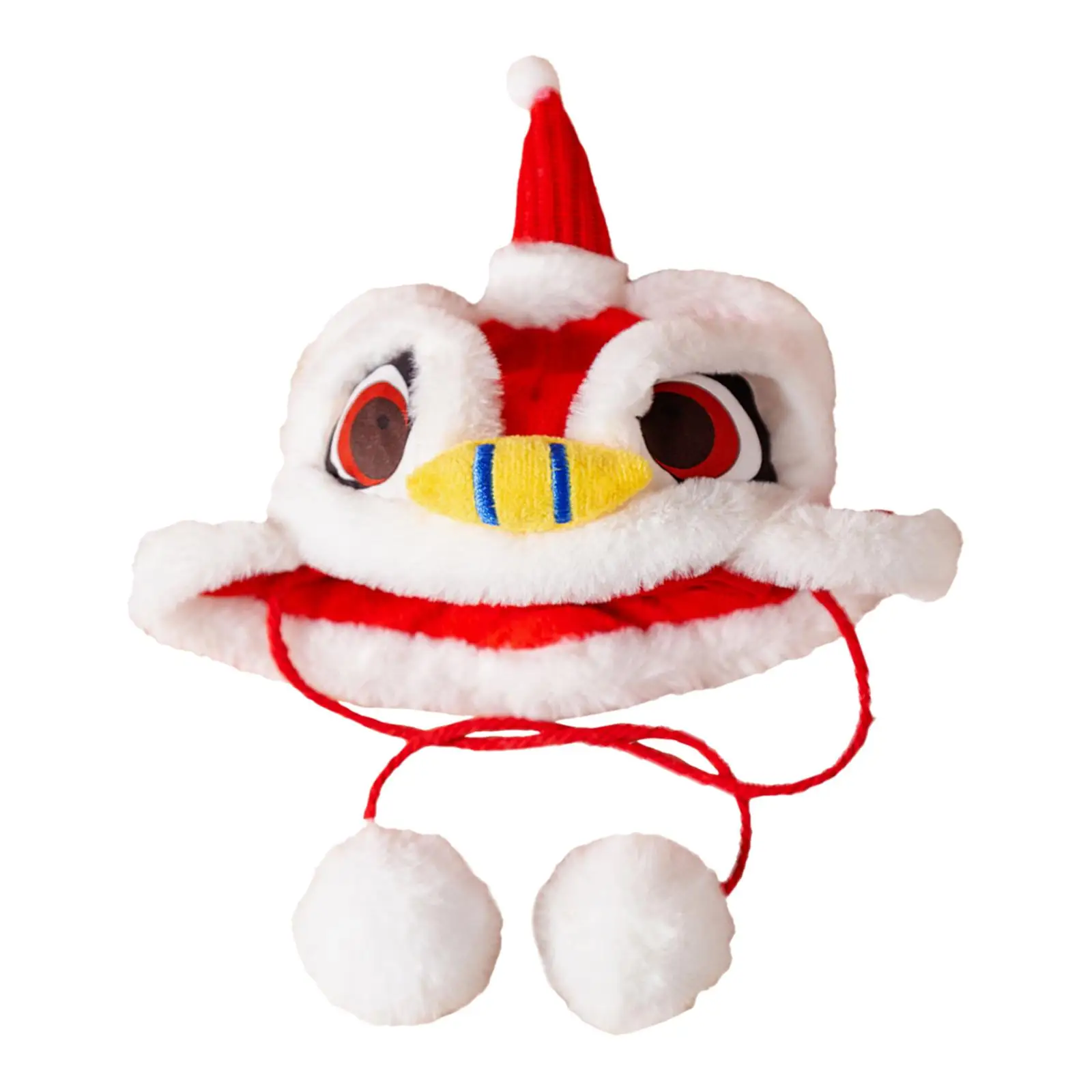 Очаровательный флисовый костюм для собаки шляпа танзаниского танца лев и