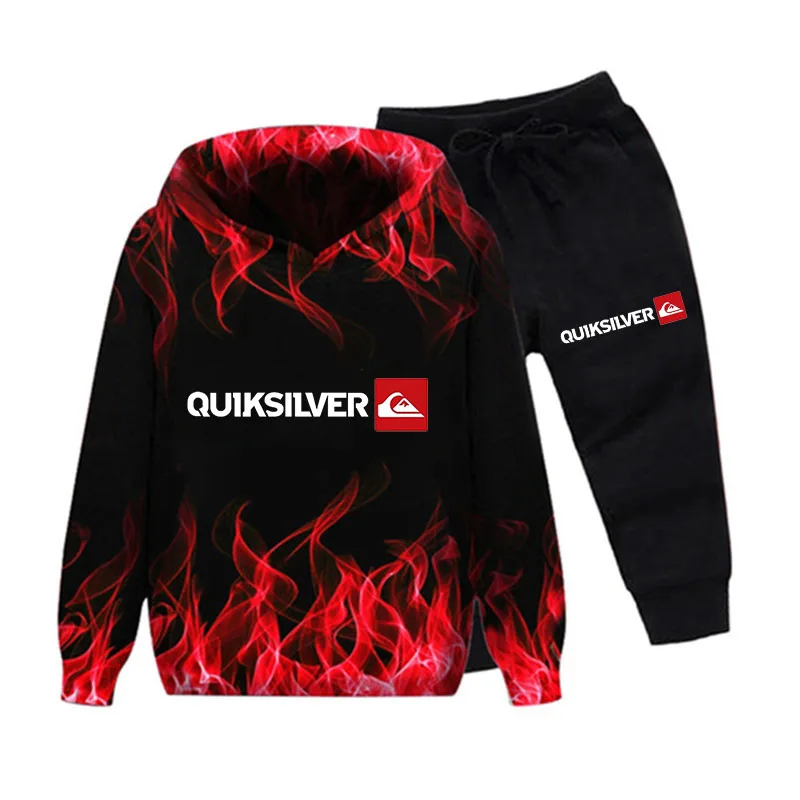 

2022 Spring and Autumn Children's Boys and Girls Hoodie Sweater Pants Set Letter Brand Printing Clothing Casual Pullover Set