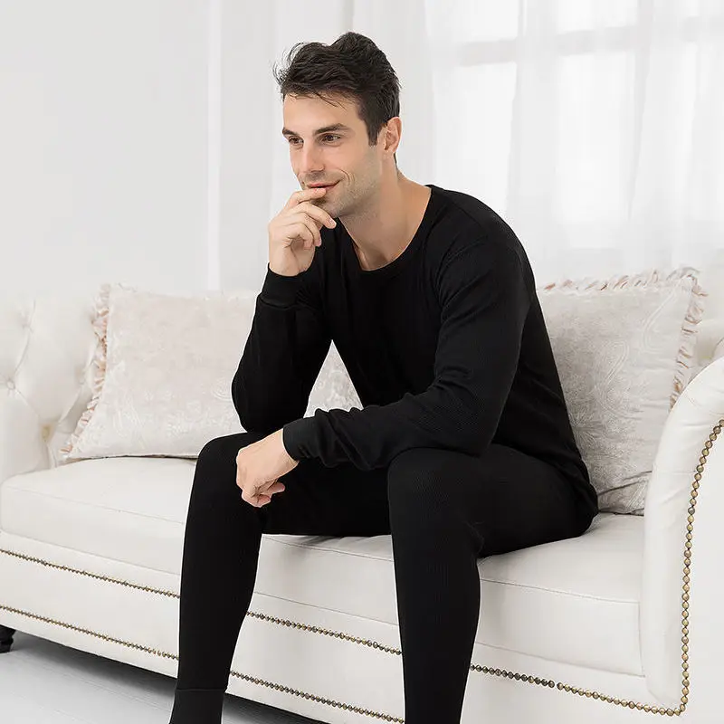 Thermal underwear men's bottom wear autumn underwear thin section men and women's suits fall/winter self-heating couples women