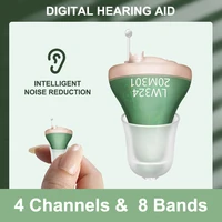 digital hearing aid 468 channels sound amplifier wireless earphone listening first aids for elderly moderate to severe lose