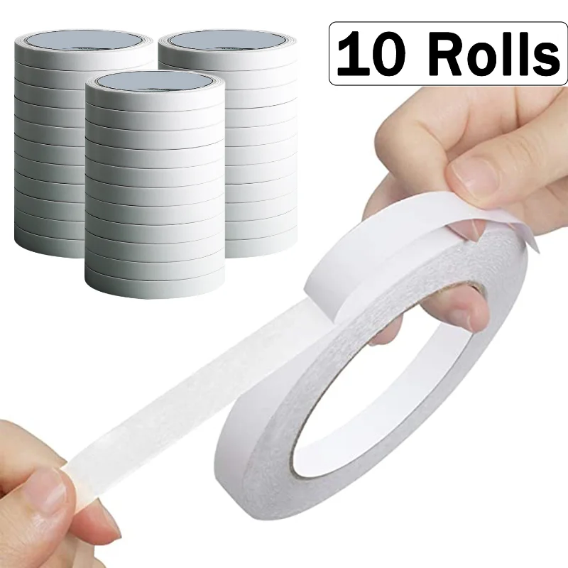 

Double Sided Tape Multi Purpose Double Stick Tape for Gifts Craft Arts Photography Scrapbook Office School Stationery Supplies