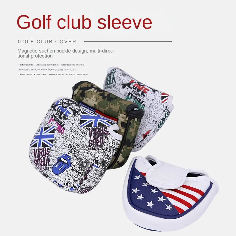 Golf Club Sleeve Multi-Directional Protection Golf Club Head Cover Ball Sleeve Golf Accessories