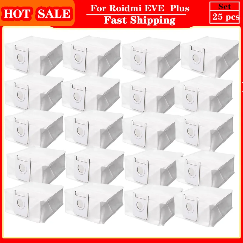 Аксессуары для телефона Roidmi EVE Plus, пылесборник, фильтр НЕРА, основная щетка, Швабра, ткань, боковая щетка