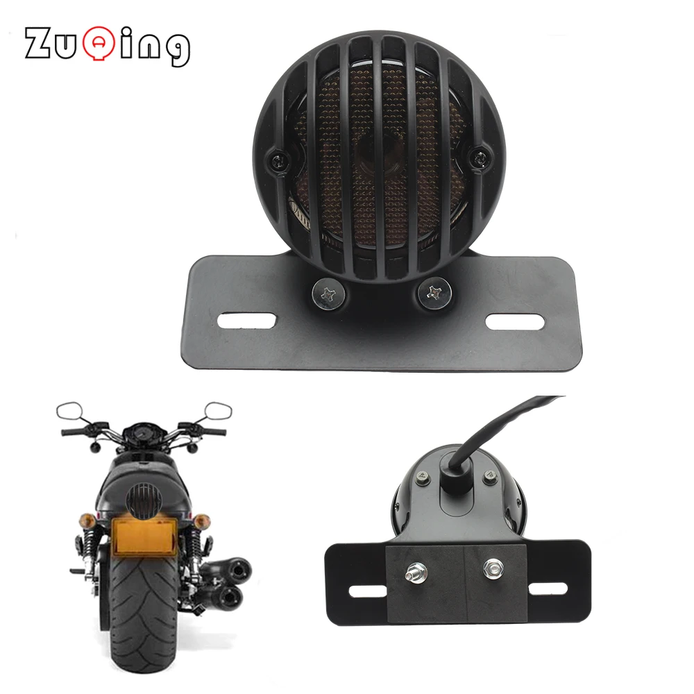 

Motorcycle Accessories Modified Brake Lights Signal Lights Tail Lights Fence Round Headlights for off-road Motorcycles