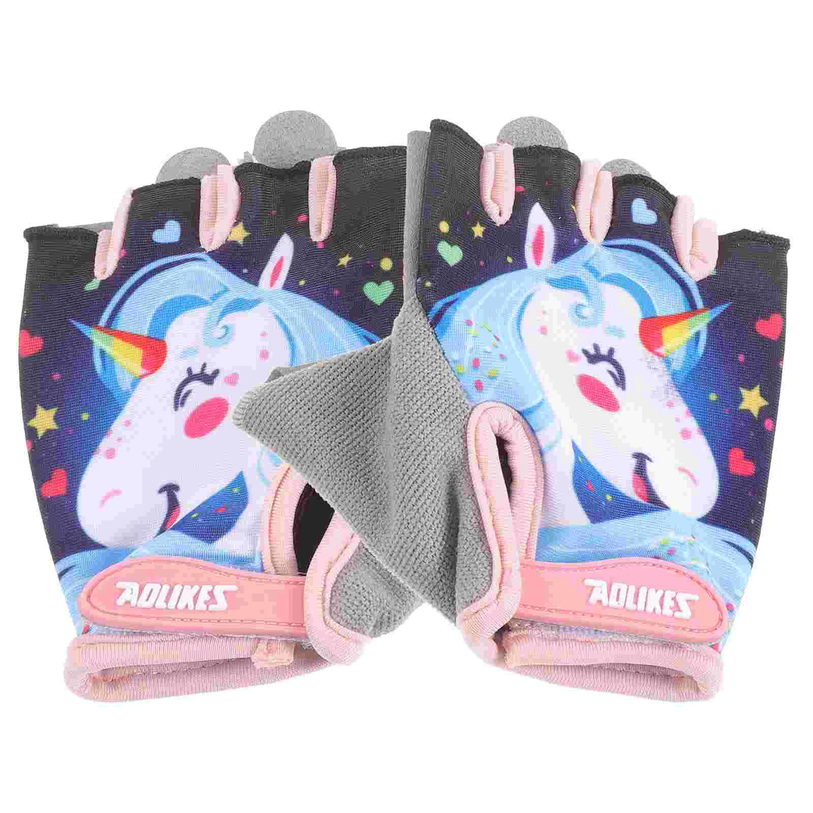 

1 пара, детские перчатки с открытыми пальцами