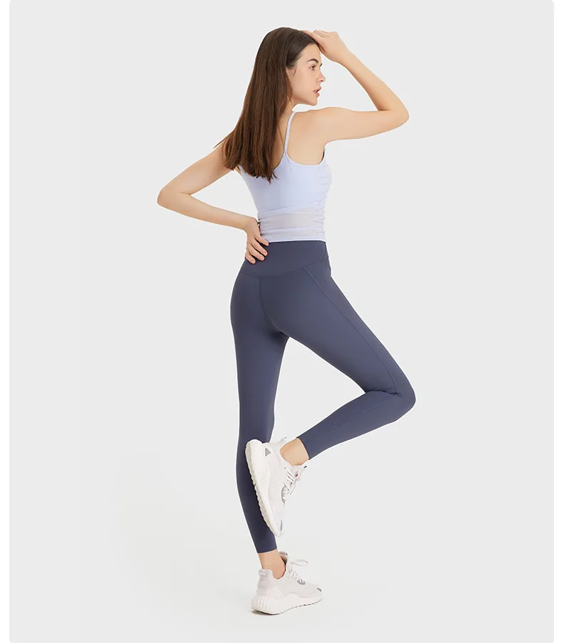 Gym Women's Pants Yoga Leggings Breathable Womens Clothing Outdoor Jogging High Waist Tights Sportswear Home Leisure Trousers