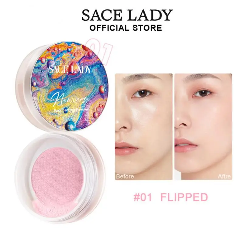 

Loose Powder Face Finish Setting With Puff Waterproof Makeup Setting Powder Oil Control 3 Colors Make Up Powder Face Makeup