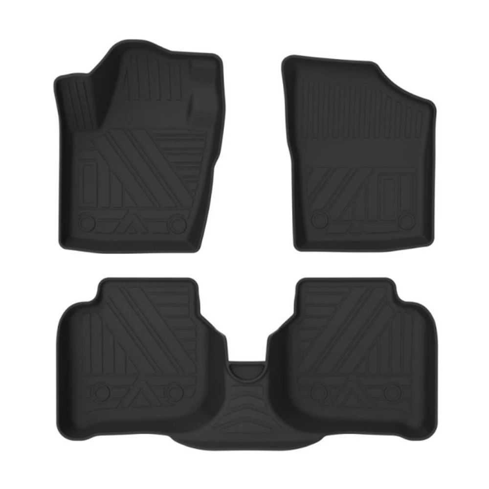 

Коврики для хэтчбека Volkswagen SANTANA 2013-2021 3D из ТПЭ, автомобильные коврики LHD, ковер, водонепроницаемые автомобильные накладки на ножки, аксессуары